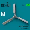 ResKit Models Mi-24 tail rotor for Trumpeter kit (3D printed) - farokrotor