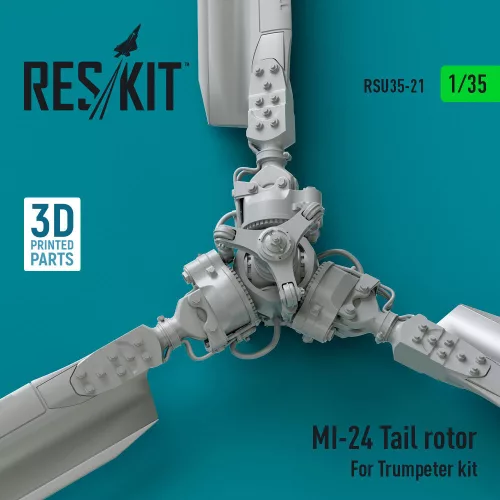 ResKit Models Mi-24 tail rotor for Trumpeter kit (3D printed) - farokrotor