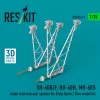 ResKit Models SH-60B/F, HH-60H, MH-60S – rotorlapát-rögzítő rendszer, Kitty Hawk / Zimi Model maketthez