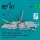 ResKit Models AH-1G Cobra main rotor with dust and debris deflector (sand shields) late version for ICM kit (3D Printed) - AH-1G Cobra – főrotor