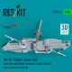 ResKit Models AH-1G Cobra main rotor with dust and debris deflector (sand shields) late version for ICM kit (3D Printed) - AH-1G Cobra – főrotor