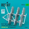 ResKit Models Mi-8 Hip weapon mounting frame with BD3-57KrV (UKRAINE Late) for Trumpeter kit (2 pcs) (3D Printed) - fegyverfelfüggesztő keret
