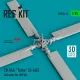ResKit Models CH-54A Tarhe(S-64E) tail rotor for ICM kit (3D Printed) - farokrotor
