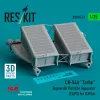 ResKit Models CH-54A Tarhe Engine Air Particle Separator (EAPS) for ICM kit (3D Printed) - hajtómű levegőrészecske-leválasztó (EAPS)