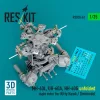 ResKit Models MH-60L, UH-60A, HH-60G unfolded main rotor for Kitty Hawk / Zimimodel (3D Printed) - kihajtott főrotor