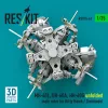 ResKit Models MH-60L, UH-60A, HH-60G unfolded main rotor for Kitty Hawk / Zimimodel (3D Printed) - kihajtott főrotor