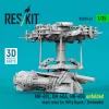 ResKit Models MH-60L, UH-60A, HH-60G unfolded main rotor for Kitty Hawk / Zimimodel (3D Printed) - kihajtott főrotor