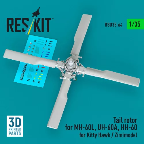 ResKit Models SH-60B, SH-60F, HH-60H, MH-60R, MH-60S – farokrotor, Kitty Hawk / Zimi Model maketthez
