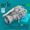 ResKit Models T700 – bal oldali hajtómű, Kitty Hawk / Zimi Model maketthez