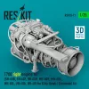ResKit Models T700 – jobb oldali hajtómű, Kitty Hawk / Zimi Model maketthez