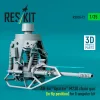 ResKit Models AH-64 Apache M230 chain gun (in fly position) for Trumpeter kit (3D Printed) - M230 Chain Gun gépágyú, repülési helyzetben