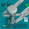ResKit Models AH-64E késői Apache – behajtott főrotor, késői rotorlapátok, Longbow rendszerrel, Takom/Snowman makettekhez