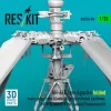 ResKit Models AH-64E késői Apache – behajtott főrotor, késői rotorlapátok, MUMT-X rendszerrel, Takom/Snowman makettekhez