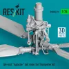 ResKit Models AH-64A Apache tail rotor for Trumpeter kit (3D Printed) - farokrotor