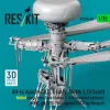 ResKit Models AH-64 Apache (A,D, E korai, AH Mk.I, DI Saraf) – behajtott főrotor, késői rotorlapátokkal