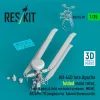 ResKit Models AH-64D késői Apache – behajtott főrotor, késői rotorlapátokkal, Takom / Snowman maketthez