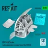 ResKit Models CH-54A Tarhe radio equipment compartment (3D Printed) for ICM - rádióberendezés-rekesz