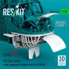 ResKit Models CH-54A Tarhe radio equipment compartment (3D Printed) for ICM - rádióberendezés-rekesz