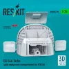 ResKit Models CH-54A Tarhe radio equipment compartment (3D Printed) for ICM - rádióberendezés-rekesz