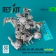 ResKit Models SH-60B, SH-60F, HH-60H unfolded main rotor for Kitty Hawk / Zimimodel (3D Printed) - kihajtott főrotor