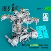ResKit Models MH-60S unfolded main rotor for Kitty Hawk / Zimimodel (3D Printed) - kihajtott főrotor