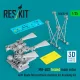 ResKit Models MH-60S folded main rotor with blade fold restraint systems (3D Printed) for Academy - behajtott főrotor rotorlapát-rögzítő rendszerrel