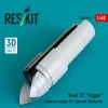 ResKit Models Saab 37 Viggen exhaust nozzle for Special Hobby kit (3D Printed) - Saab 37 Viggen – hajtómű-fúvócső
