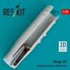 ResKit Models Mirage IIIC exhaust nozzle for Eduard kit (3D Printed) - hajtómű-fúvócső