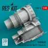 ResKit Models TORNADO exhaust nozzles for Revell / Eduard kit (3D Printed) - hajtómű-fúvócsövek