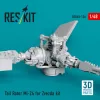 ResKit Models Tail Rotor Mi-24 for Zvezda kit (3D Printed) - farokrotor