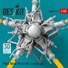 ResKit Models Main Rotor Mi-24 for Zvezda kit (3D Printed) - főrotor