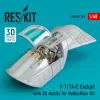 ResKit Models F-111A/E Cockpit with 3D decals for HobbyBoss kit (3D Printed) - cockpitkészlet 3D matricákkal