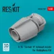 ResKit Models A-7E Corsair II exhaust nozzle for HobbyBoss Kit (3D Printed) - hajtómű-fúvócső