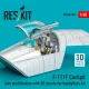 ResKit Models F-111F Cockpit late modification with 3D decals for HobbyBoss kit (3D Printed) - cockpitkészlet 3D matricákkal
