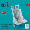 ResKit Models P-47D-25/26/28/30 Thunderbolt Seat for MiniArt kit (3D Printed) - ülések