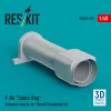 ResKit Models F-86 Sabre Dog exhaust nozzle for Revell/Academy kit (3D Printed) - hajtómű-fúvócső
