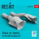 ResKit Models Rafale air intakes for Revell/Academy kit (3D Printed) - légbeömlők