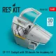 ResKit Models EF-111 Cockpit with 3D decals for Academy kit (3D Printed) - cockpitkészlet 3D matricákkal