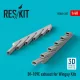 ResKit Models Bf-109E exhaust for Wingsy Kits (3D Printed) - kipufogócsonkok