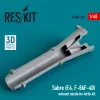 ResKit Models Sabre (F.4, F-86F-40) exhaust nozzle for Airfix kit (3D Printed) - hajtómű-fúvócső