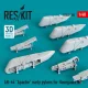 ResKit Models AH-64 Apache early pylons for Hasegawa kit (3D Printed) - fegyverfelfüggesztő pilonok