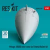 ResKit Models Mirage 2000D nose cone for Kinetic/Italeri kit (3D Printed) - orrkúp