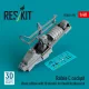 ResKit Models Rafale C cockpit (Basic edition with 3D decals) for Revell/Academy kit (3D printed) - alap cockpitkészlet 3D matricákkal