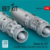 ResKit Models Horten Ho 229 jet engines Junkers Jumo 004 (3D Printed) for Zoukei-Mura - hajtóművek