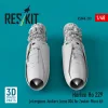 ResKit Models Horten Ho 229 jet engines Junkers Jumo 004 (3D Printed) for Zoukei-Mura - hajtóművek