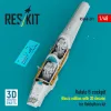 ResKit Models Rafale B cockpit (Basic edition with 3D decals) for HobbyBoss kit (3D Printed) - Rafale B – alap cockpitkészlet 3D matricákkal