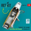 ResKit Models Rafale (C, M) cockpit (Basic edition with 3D decals) for HobbyBoss kit (3D printed) - alap cockpitkészlet 3D matricákkal