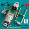 ResKit Models Rafale (C, M) cockpit (Basic edition with 3D decals) for HobbyBoss kit (3D printed) - alap cockpitkészlet 3D matricákkal