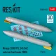 ResKit Models Mirage 2000 RPL 541/542 external fuel tanks 2000lt (2 pcs) (3D Printed) - Mirage 2000 RPL 541/542 – külső üzemanyag-póttartályok, 2 db