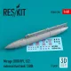 ResKit Models Mirage 2000 RPL 522 external fuel tank 1300lt (3D Printed) - Mirage 2000 RPL 522 – külső üzemanyag-póttartály